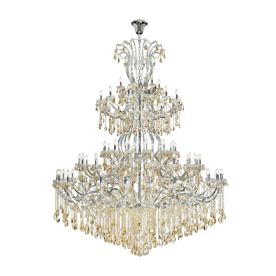 Maria Theresa Crystal Chandelier (2803) in Chrome by Elegant