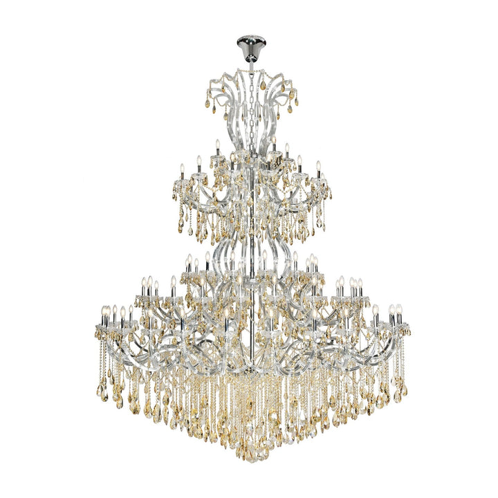 Maria Theresa Crystal Chandelier (2803) in Chrome by Elegant