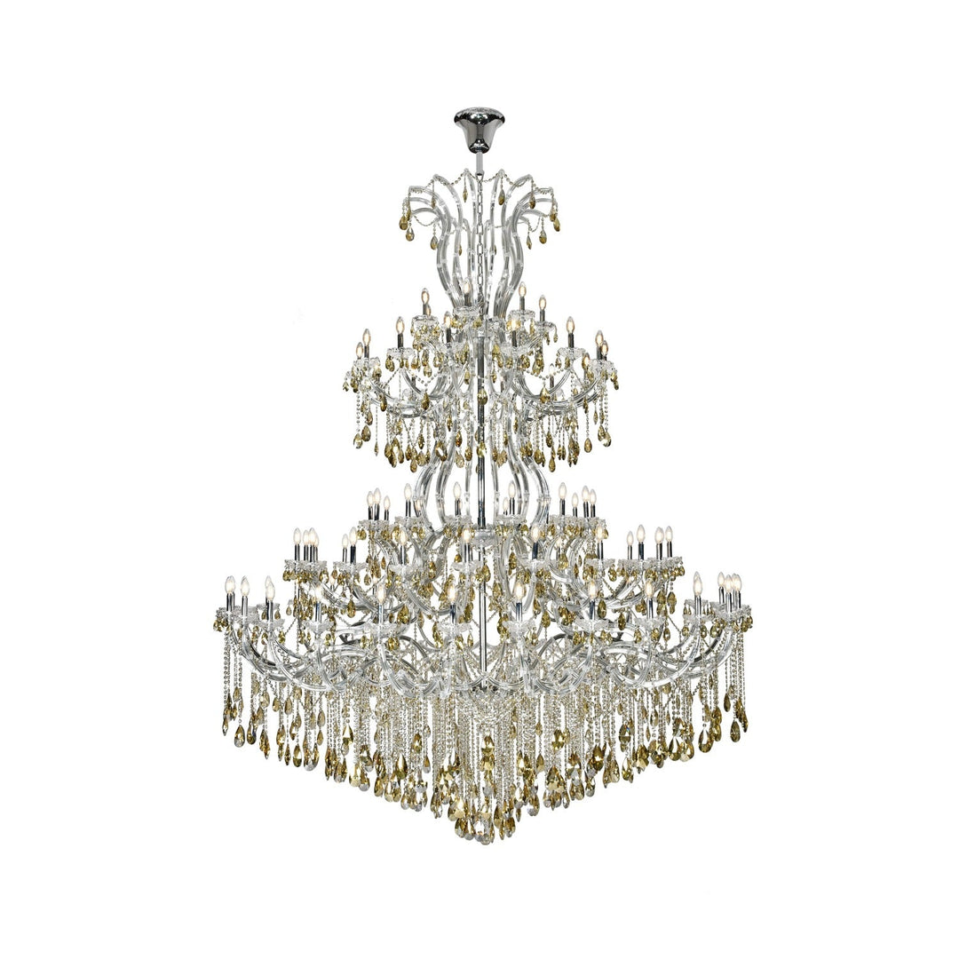 Maria Theresa Crystal Chandelier (2803) in Chrome by Elegant