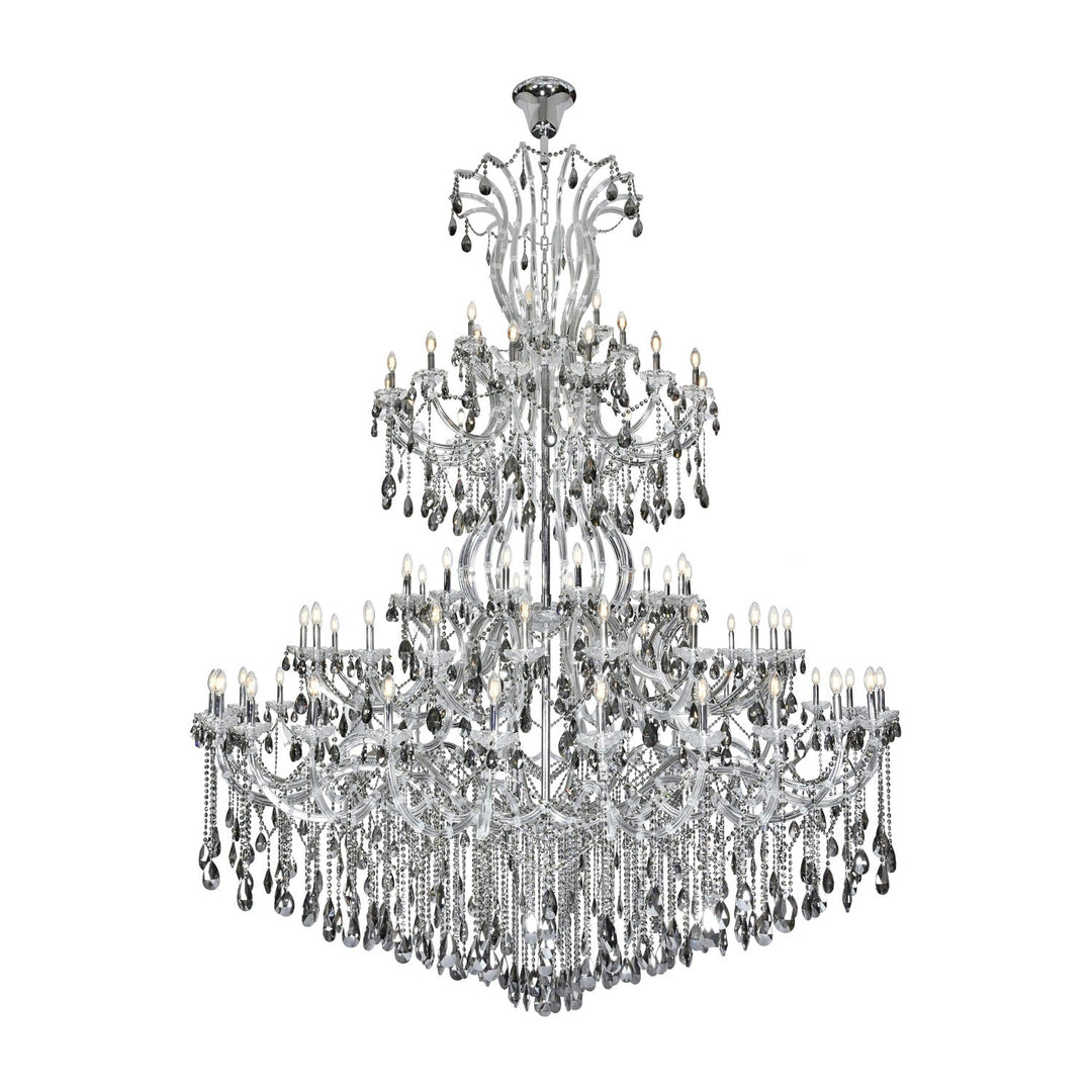 Maria Theresa Crystal Chandelier (2803) in Chrome by Elegant