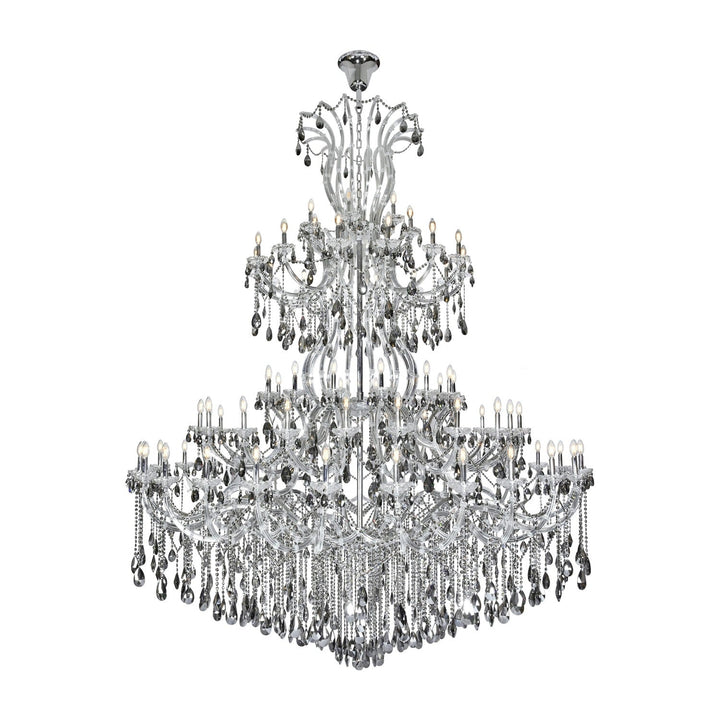 Maria Theresa Crystal Chandelier (2803) in Chrome by Elegant