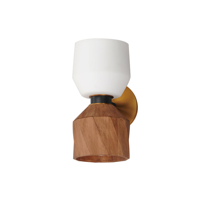 Akimbo 2-Light Wall Sconce Dark Bronze / Antique Brass