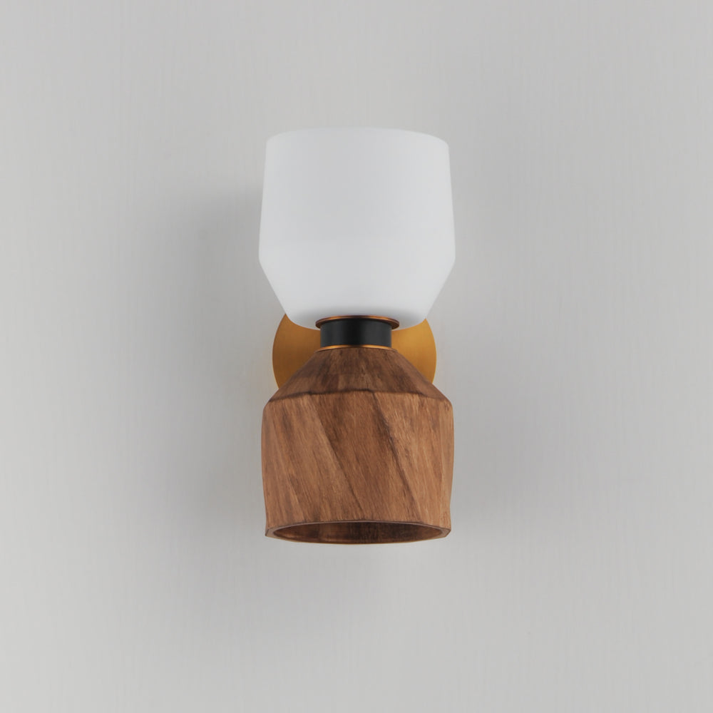 Akimbo 2-Light Wall Sconce Dark Bronze / Antique Brass alternate view