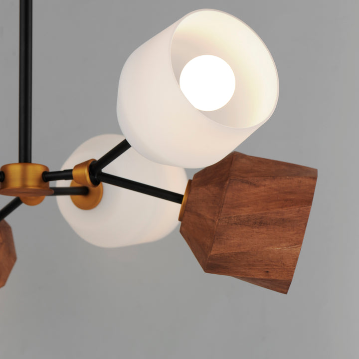 Akimbo Pendant with LED Bulbs