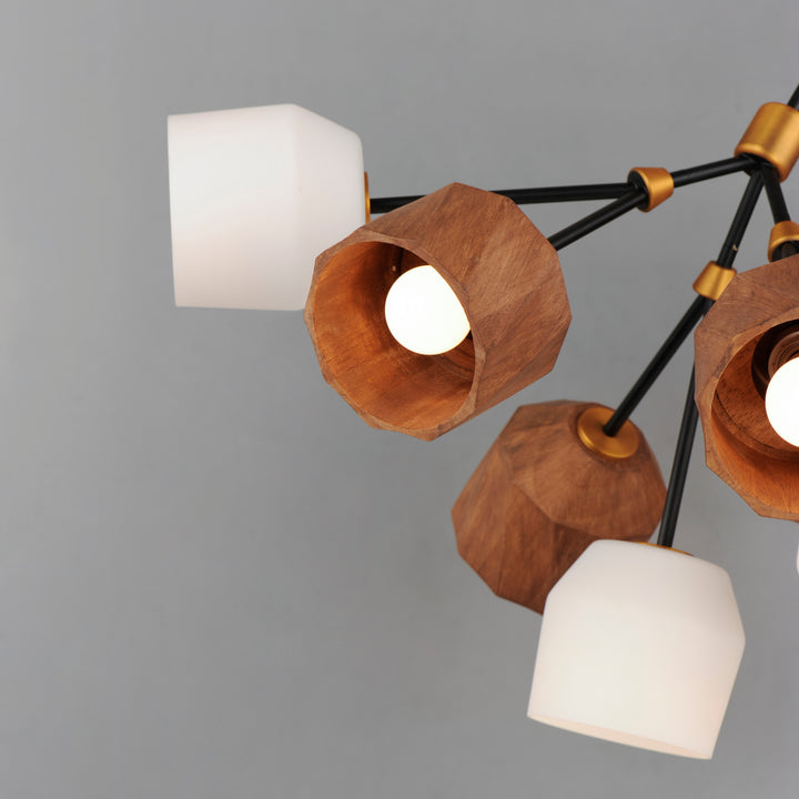 Akimbo Pendant with LED Bulbs