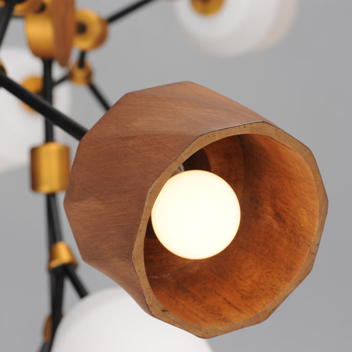 Akimbo Pendant with LED Bulbs