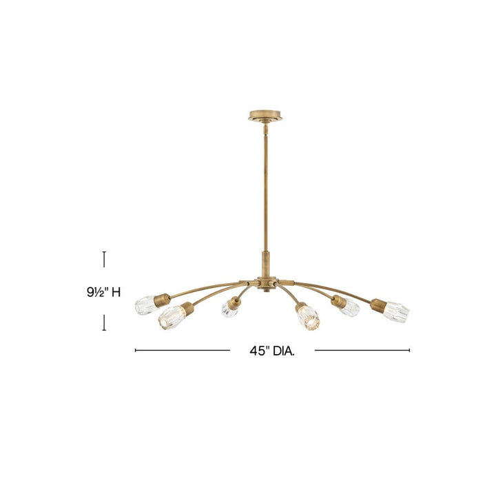 Atera Single Tier Chandelier