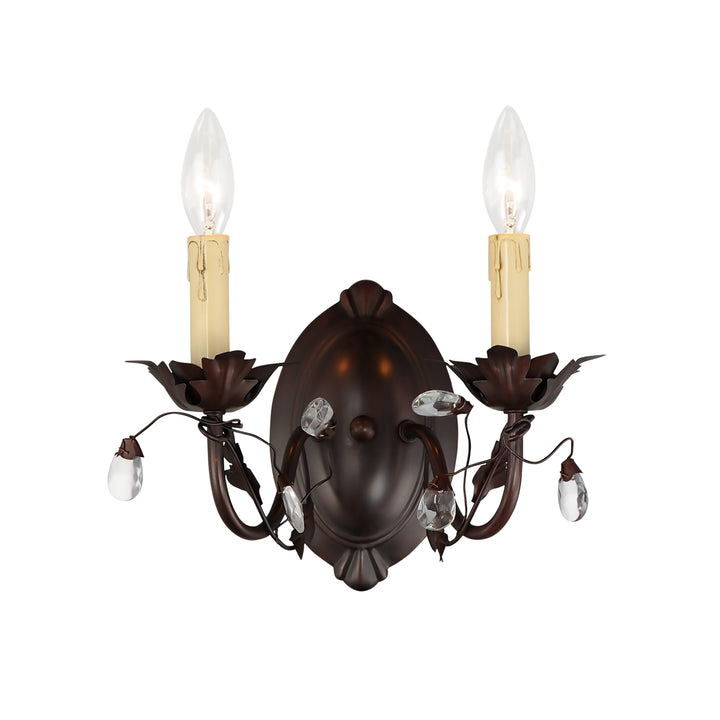 Elegante 2-Light Wall Sconce