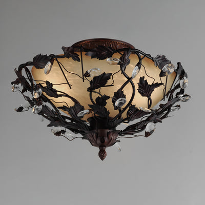 Elegante - 3 Light Semi-Flush
