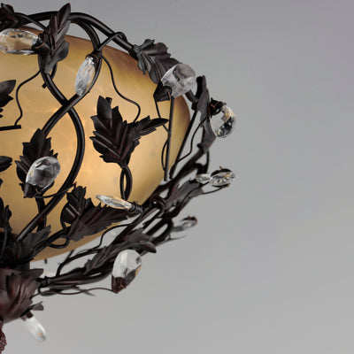 Elegante - 3 Light Semi-Flush