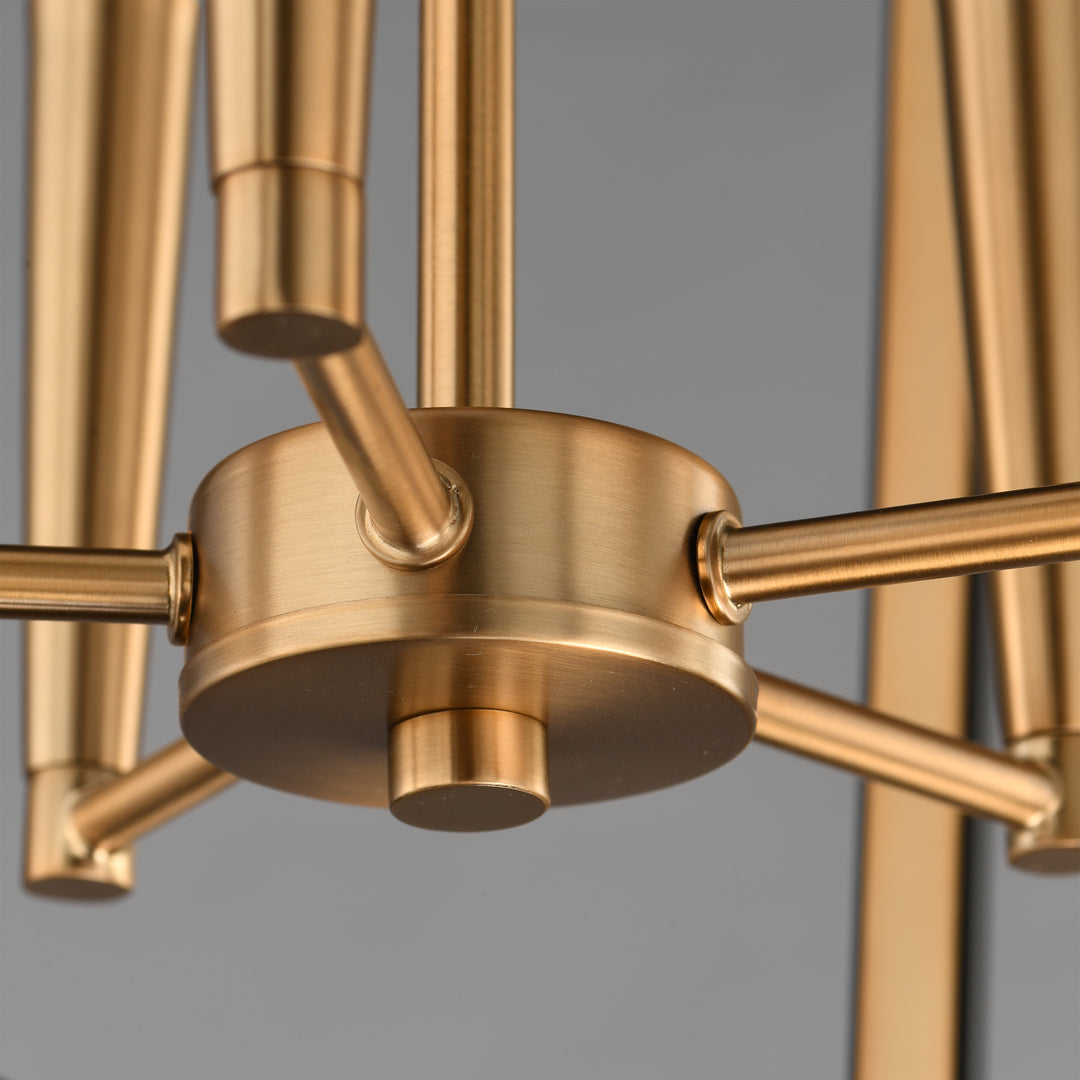 Melrose Pendant Black / Natural Aged Brass alternate view