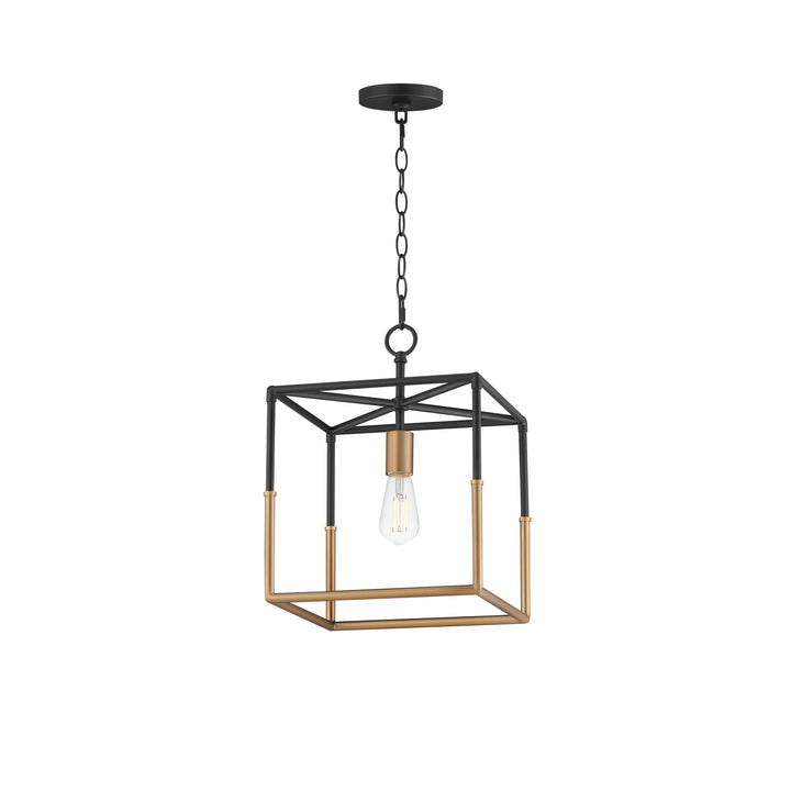 Soho 1-Light Pendant BKWBR