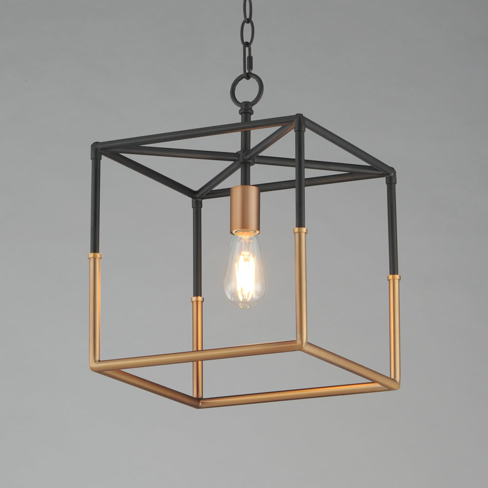 Soho 1-Light Pendant BKWBR alternate view