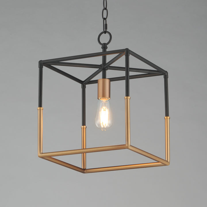 Soho 1-Light Pendant BKWBR alternate view