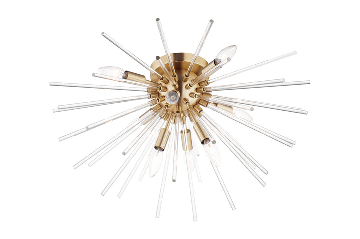 Polaris 8-Light Flush Mount