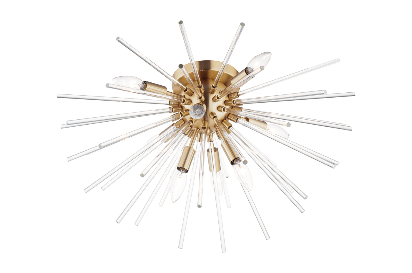 Polaris - 8 Light Flush Mount