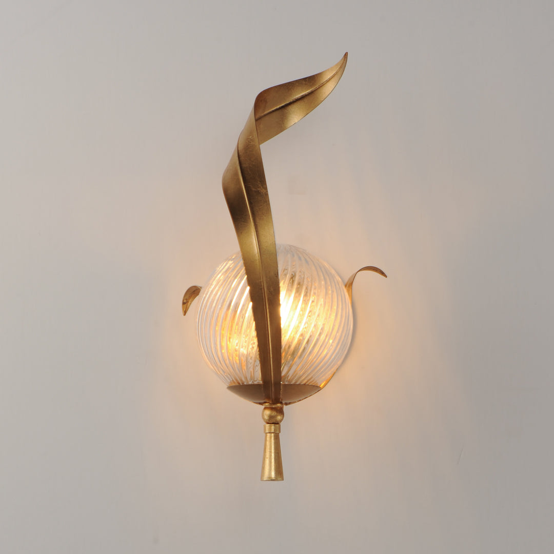 Firenze Wall Sconce Gold Leaf alternate view