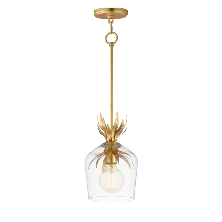 Paloma Single Pendant Gold Leaf