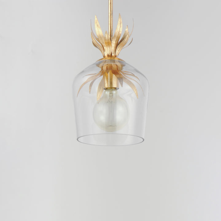 Paloma Single Pendant Gold Leaf alternate view
