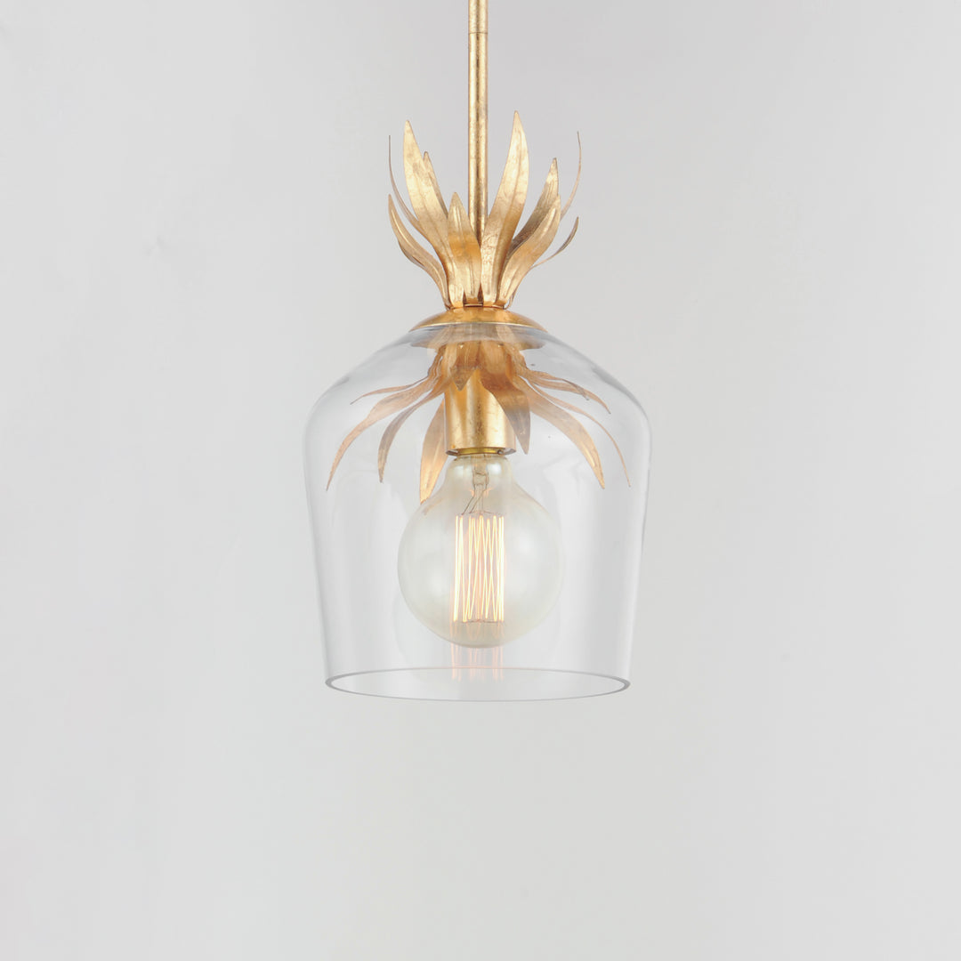 Paloma Single Pendant Gold Leaf alternate view
