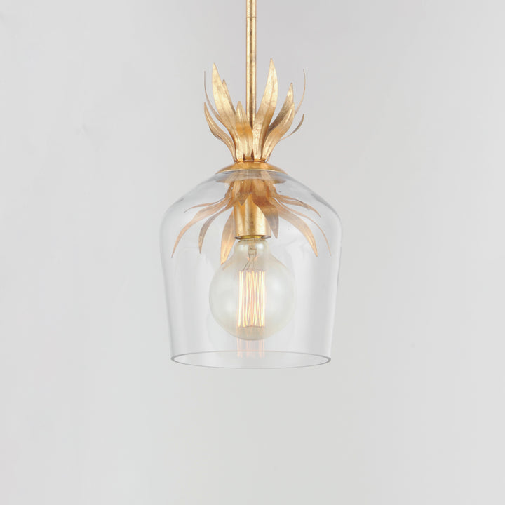 Paloma Single Pendant Gold Leaf alternate view