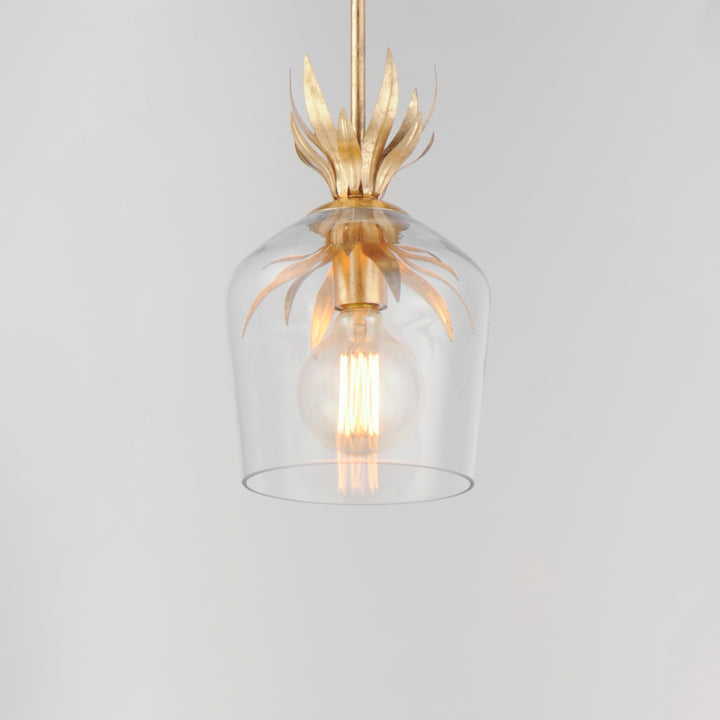Paloma Single Pendant Gold Leaf alternate view