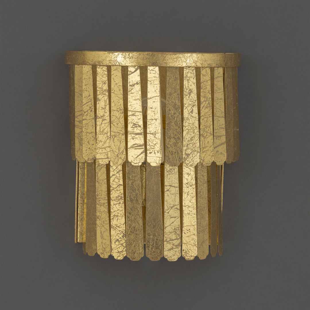 Regalia Wall Sconce Gold Leaf alternate view