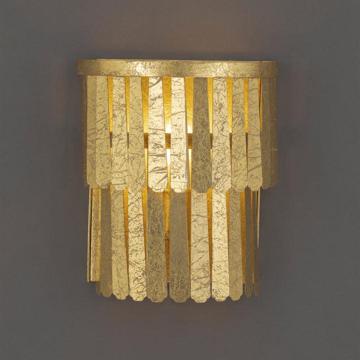 Regalia Wall Sconce Gold Leaf alternate view