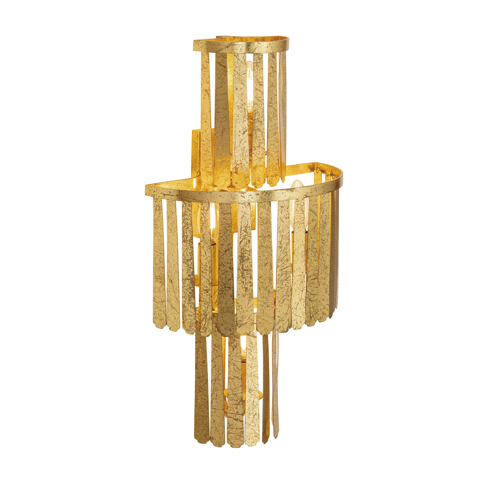 Regalia Wall Sconce Gold Leaf