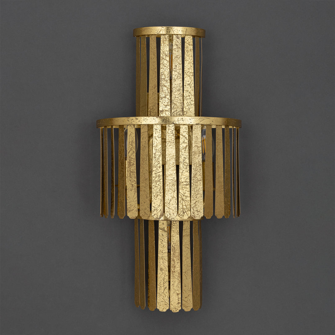 Regalia Wall Sconce Gold Leaf alternate view