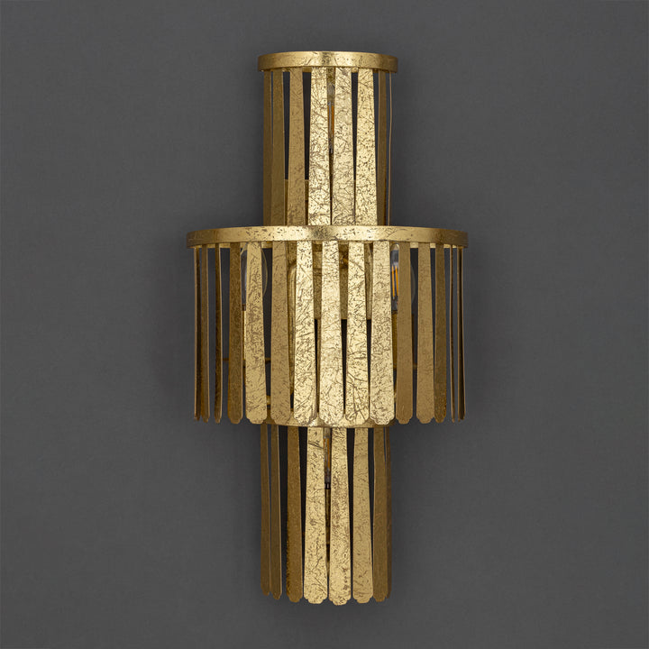 Regalia Wall Sconce Gold Leaf alternate view