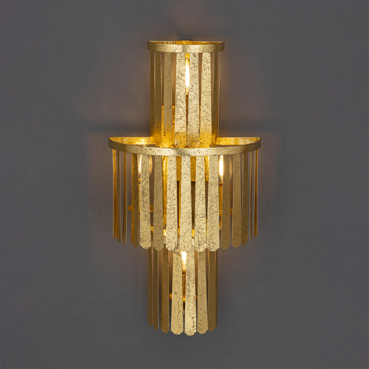 Regalia Wall Sconce Gold Leaf alternate view