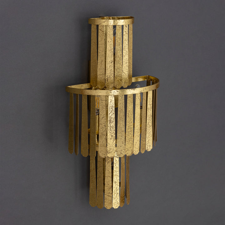 Regalia Wall Sconce Gold Leaf alternate view