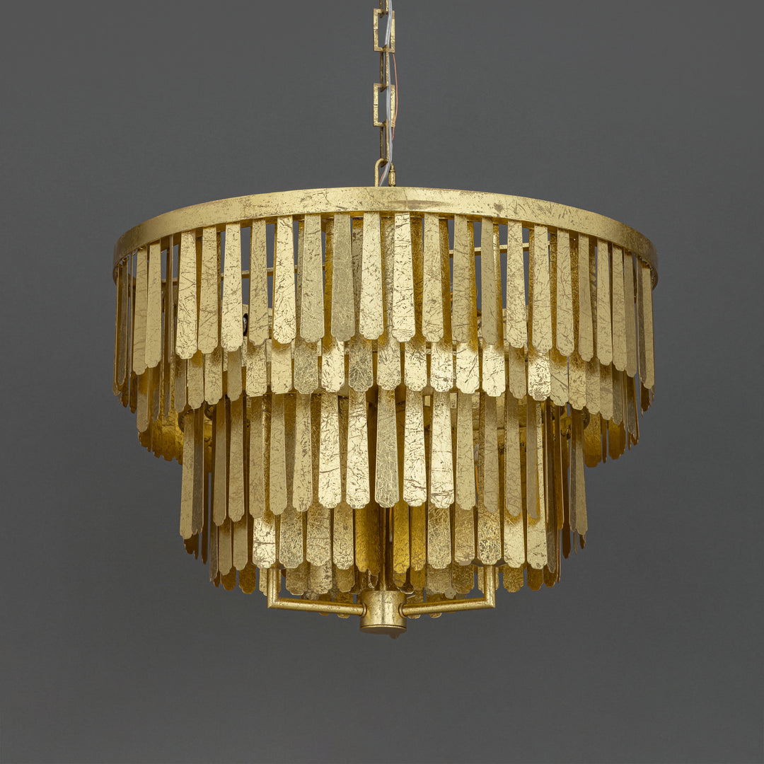 Regalia Chandelier Gold Leaf alternate view