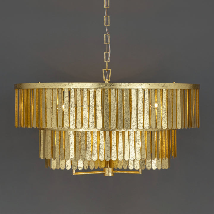 Regalia Chandelier Gold Leaf alternate view