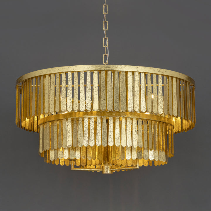 Regalia Chandelier Gold Leaf alternate view