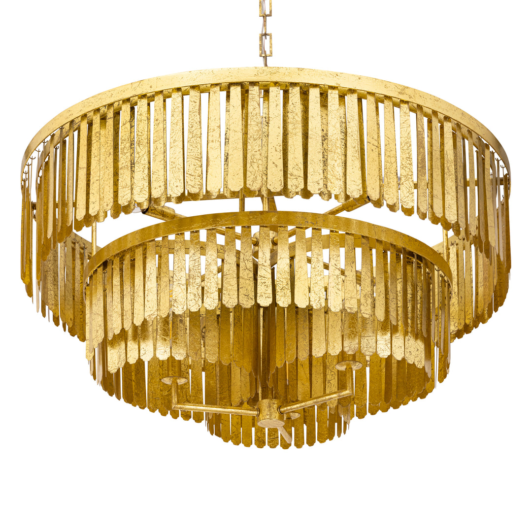 Regalia Chandelier Gold Leaf alternate view