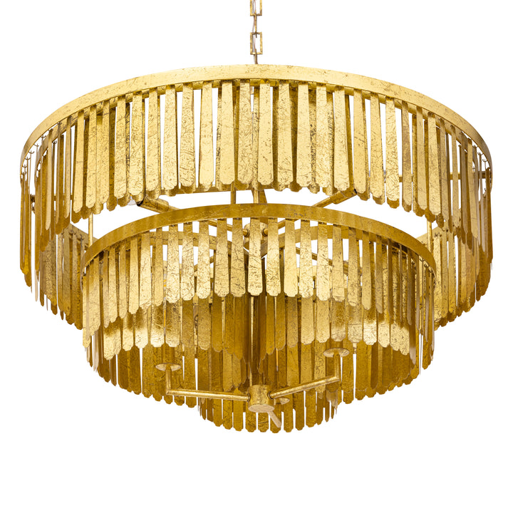 Regalia Chandelier Gold Leaf alternate view