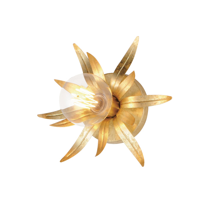 Paloma Sconce Gold Leaf