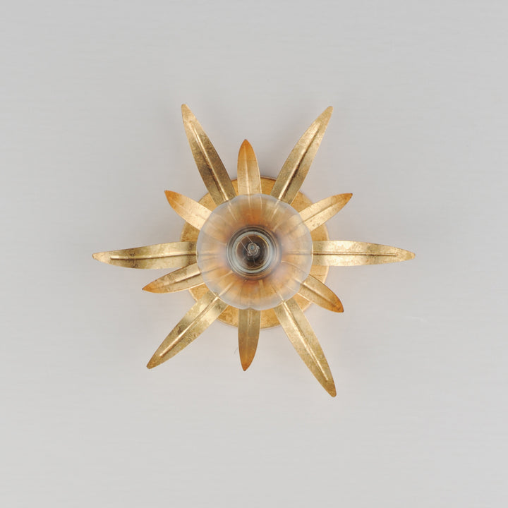 Paloma Sconce Gold Leaf alternate view