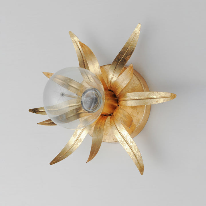 Paloma Sconce Gold Leaf alternate view