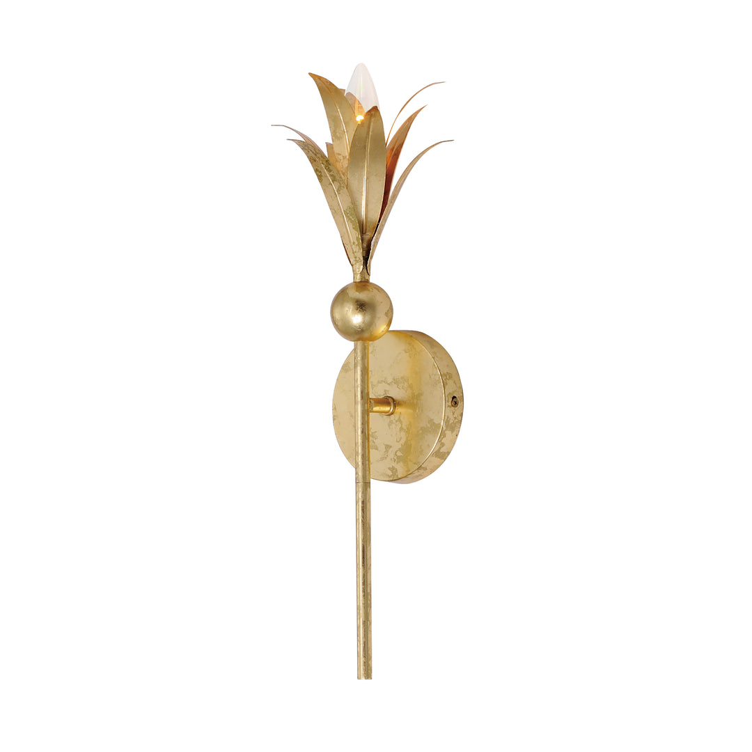 Paloma Sconce Gold Leaf
