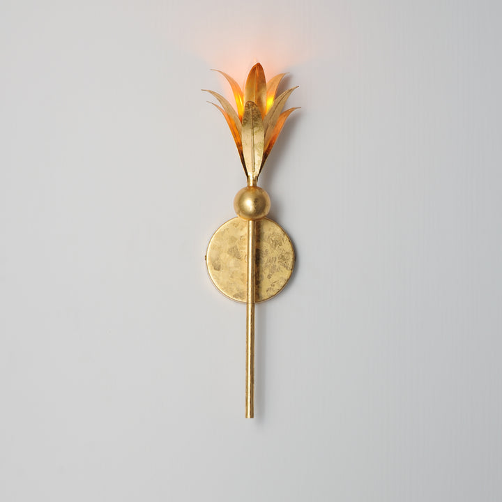 Paloma Sconce Gold Leaf alternate view