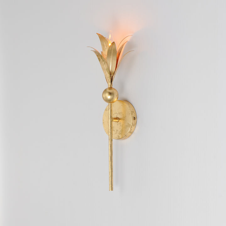 Paloma Sconce Gold Leaf alternate view