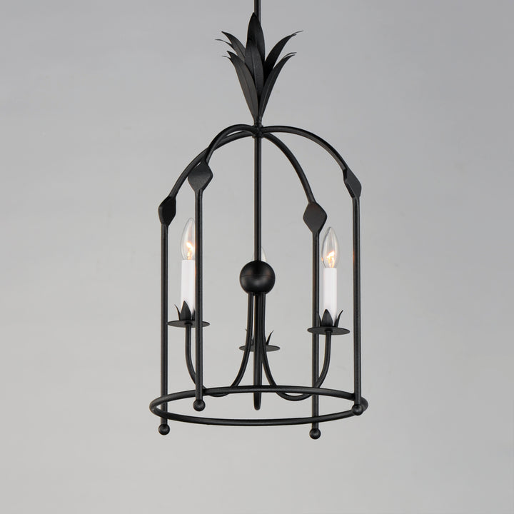 Paloma 3-Light Foyer Pendant Anthracite alternate view