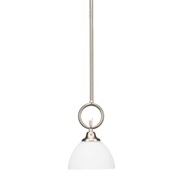 Yorkshire Pendant in Brushed Chrome by Russell