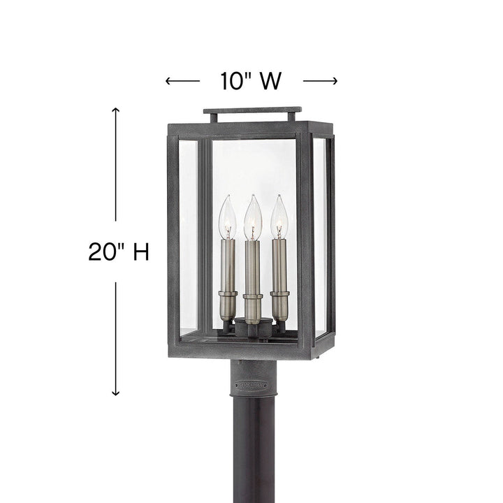 Sutcliffe Medium Post Mount Lantern
