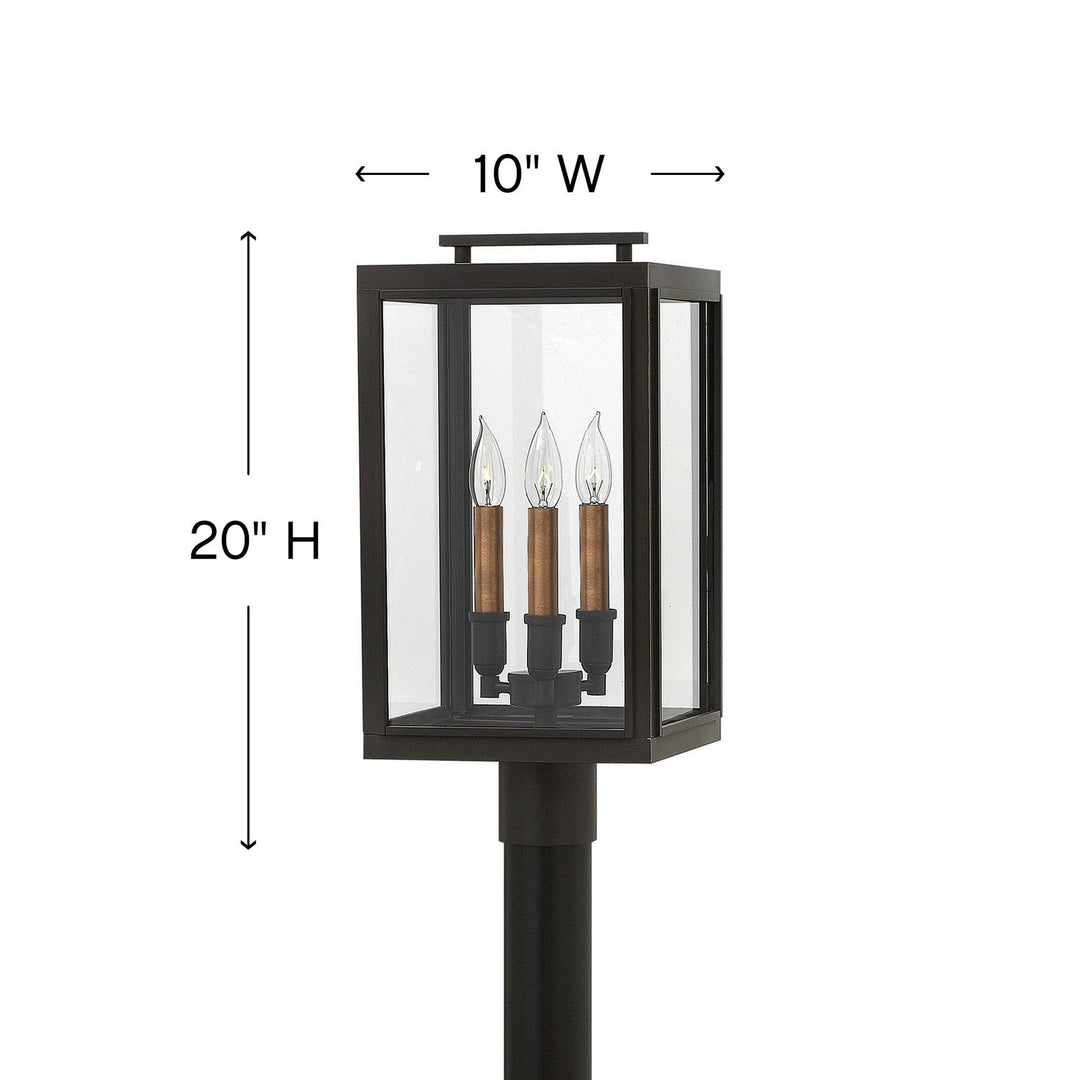 Sutcliffe Medium Post Mount Lantern