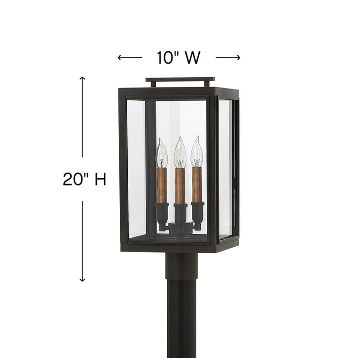 Sutcliffe Medium Post Mount Lantern