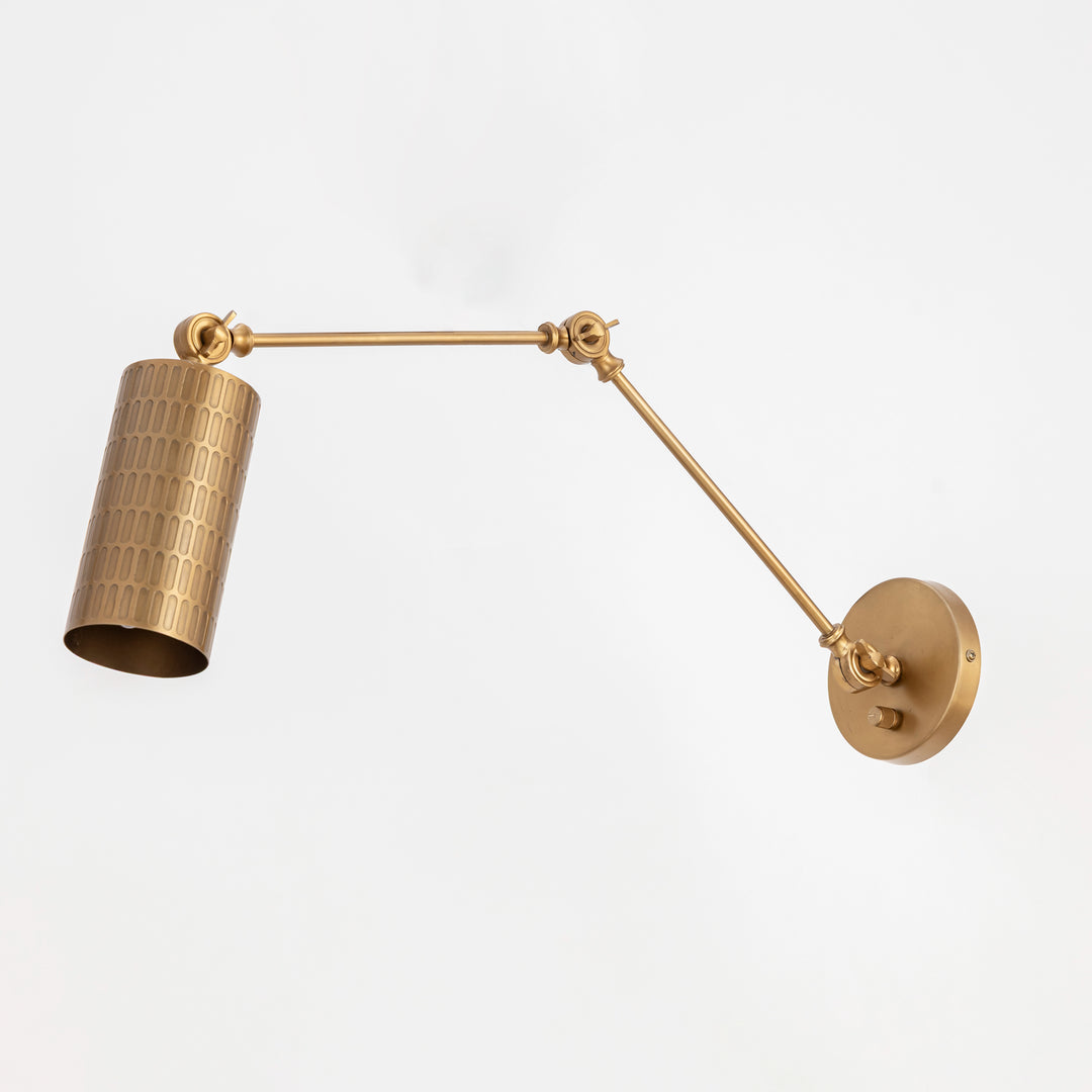 Shaka 1-Light Swing Arm Wall Sconce WBR alternate view